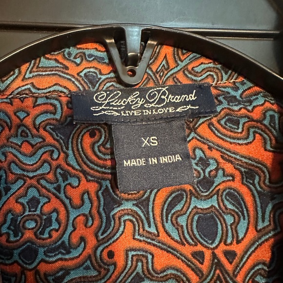 Lucky Brand Silk Blouse - Picture 7 of 15
